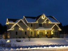 Roof Christmas Lighting In Hudson